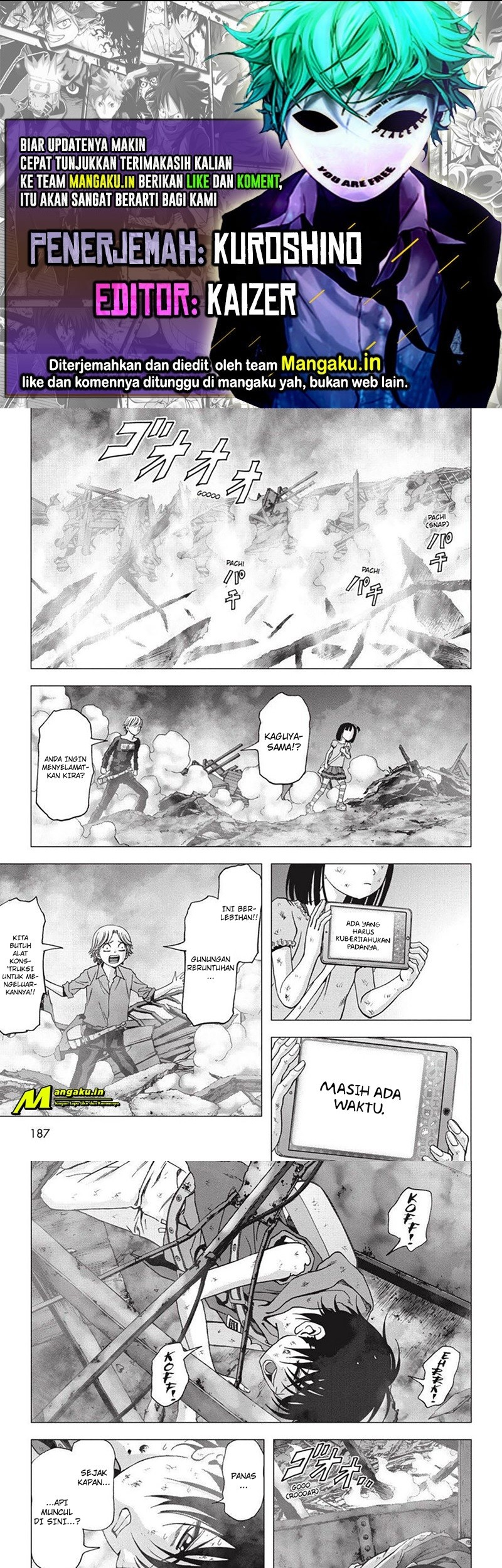 Komik Btooom! Chapter 105.3 gambar 1