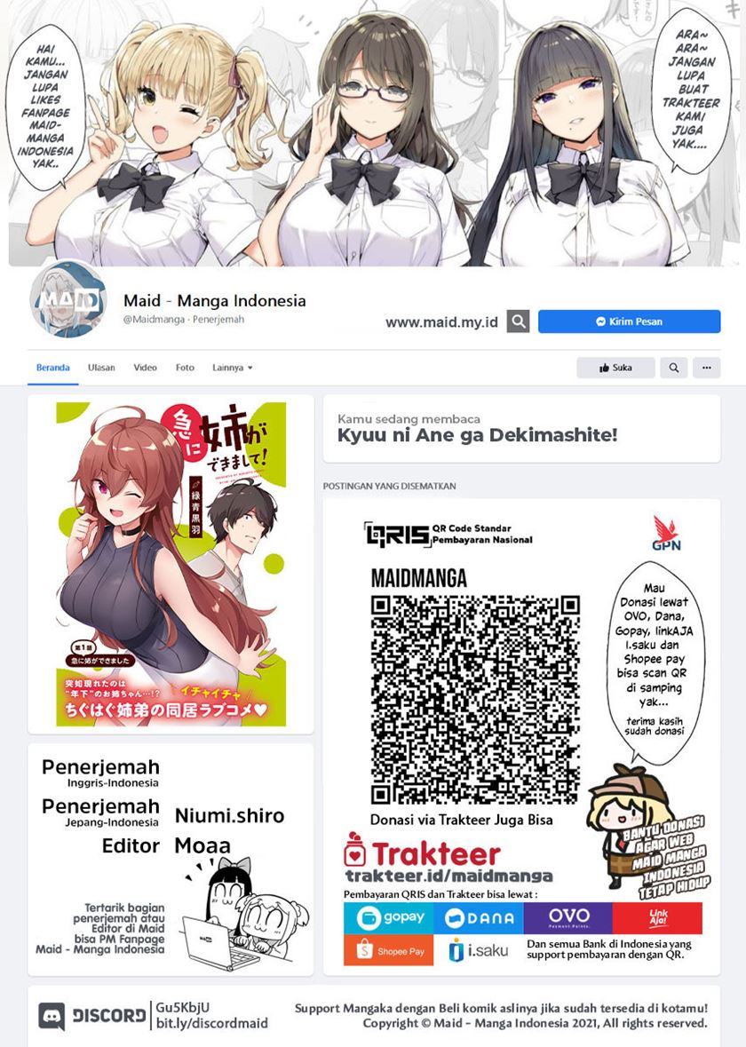 Manga Kyuu ni Ane ga Dekimashite! Chapter 05 gambar 2