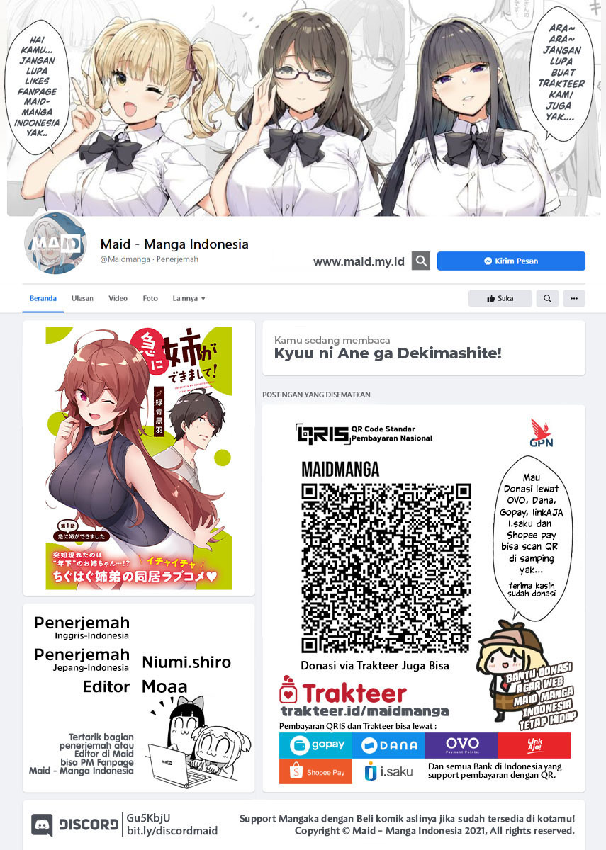 Manga Kyuu ni Ane ga Dekimashite! Chapter 04 gambar 2