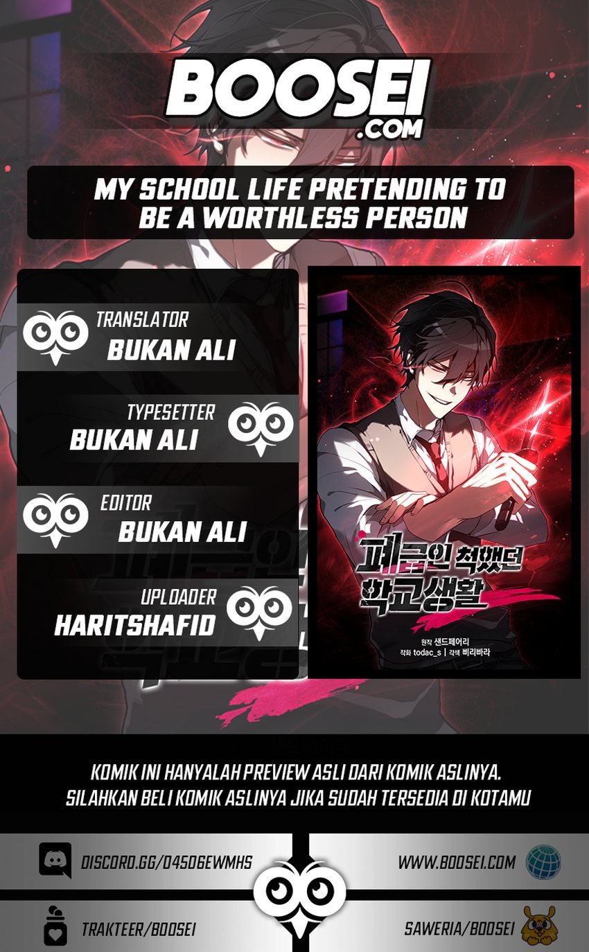 Komik My School Life Pretending to Be a Worthless Person Chapter 02 gambar 1