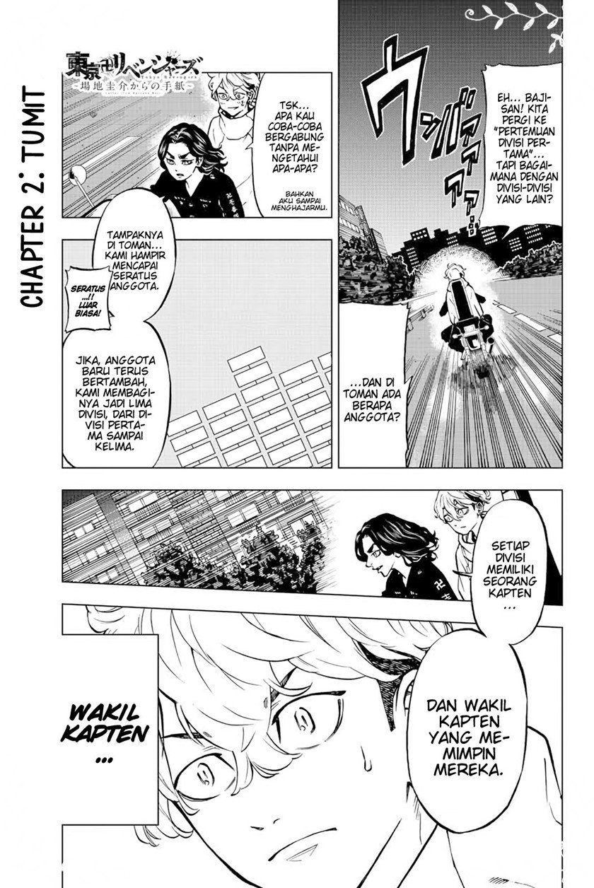 Komik Tokyo 卍 Revengers: Baji Keisuke Kara no Tegami Chapter 02 gambar 1