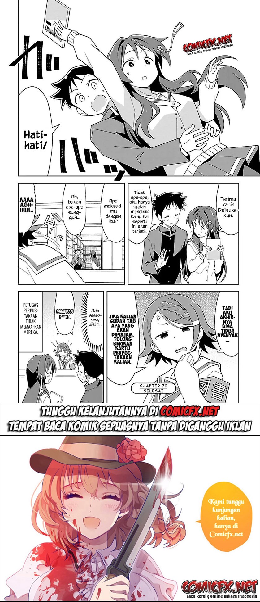 Atsumare! Fushigi Kenkyuubu Chapter 70 - Halaman 9