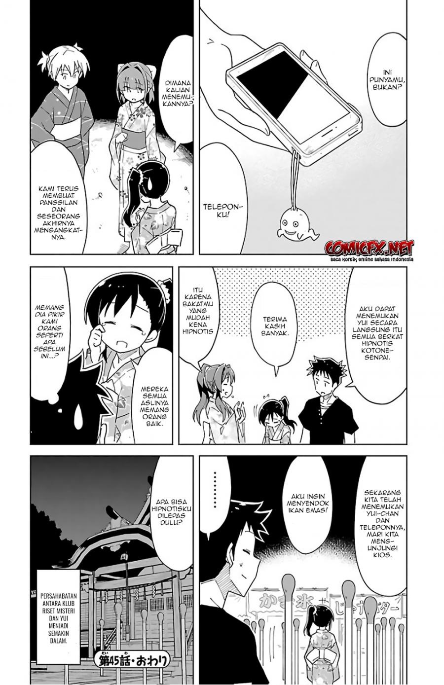 Atsumare! Fushigi Kenkyuubu Chapter 45 - Halaman 9
