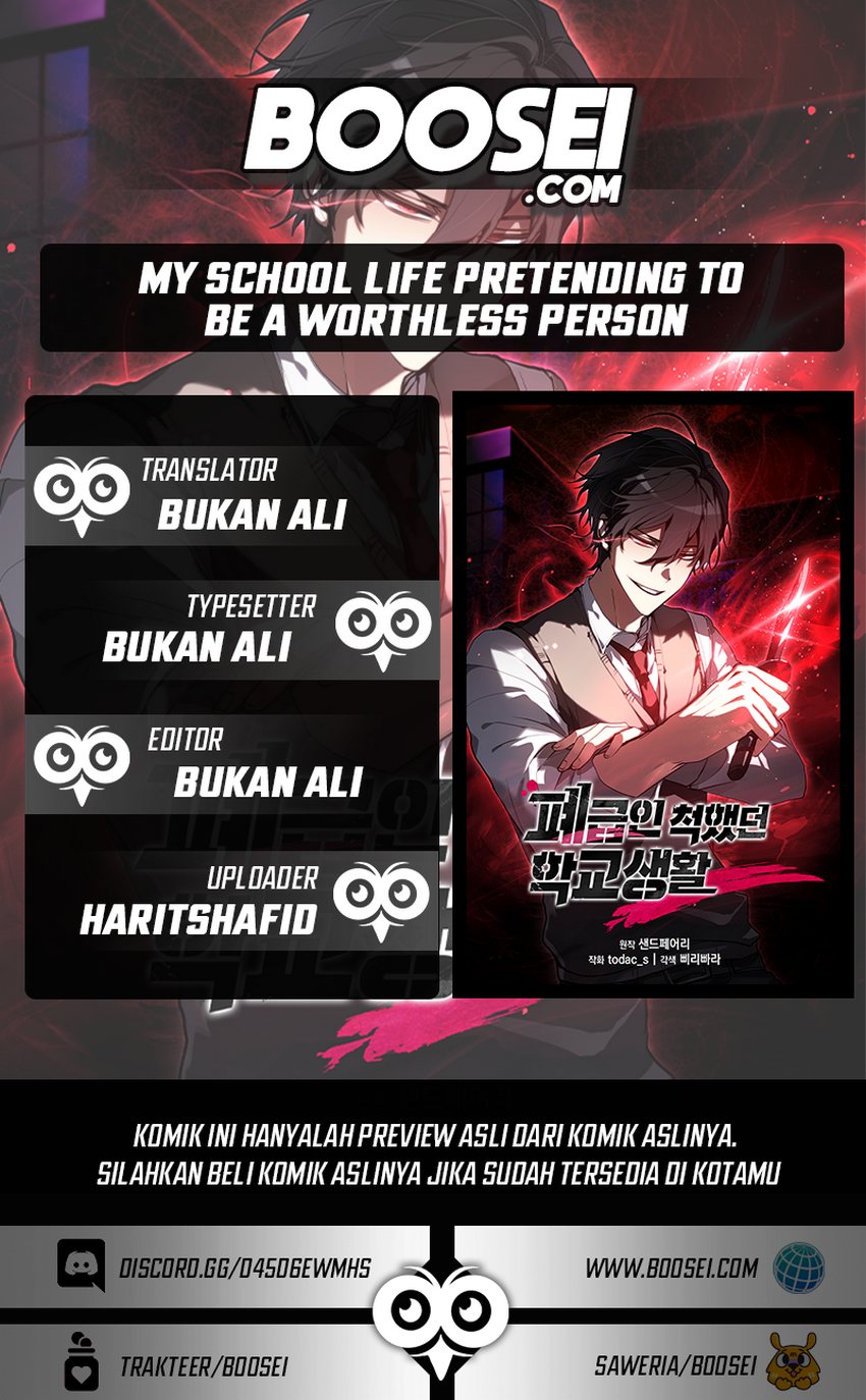 Komik My School Life Pretending to Be a Worthless Person Chapter 06 gambar 1