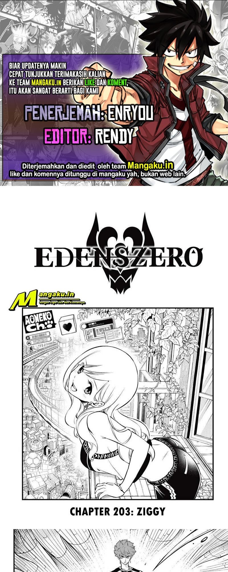 Komik Eden's Zero Chapter 203 gambar 1
