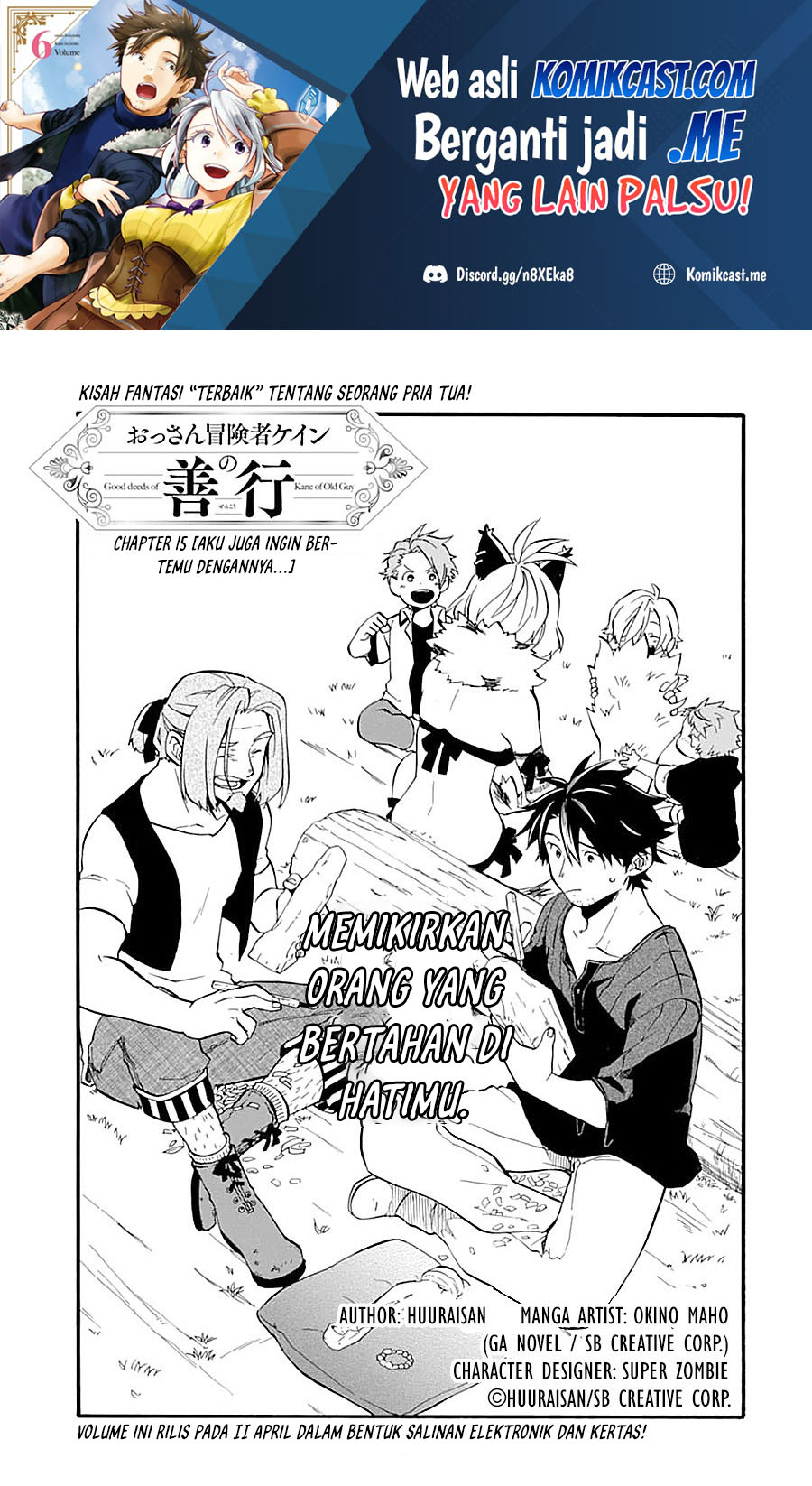 Manga Good Deeds of Kane of Old Guy Chapter 15 gambar 2