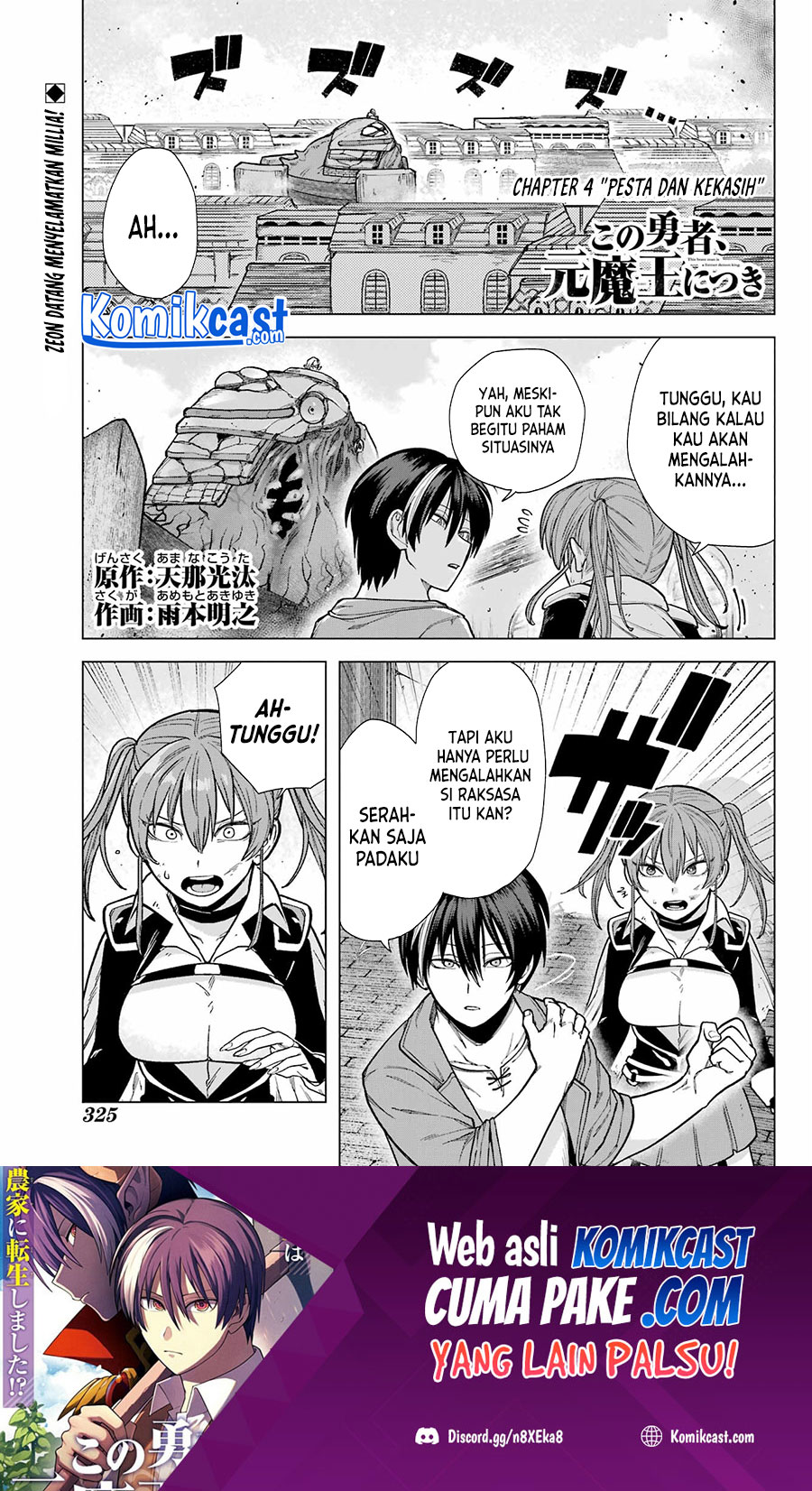 Manga Kono Yuusha Moto Maou Ni Tsuki Chapter 04 gambar 2
