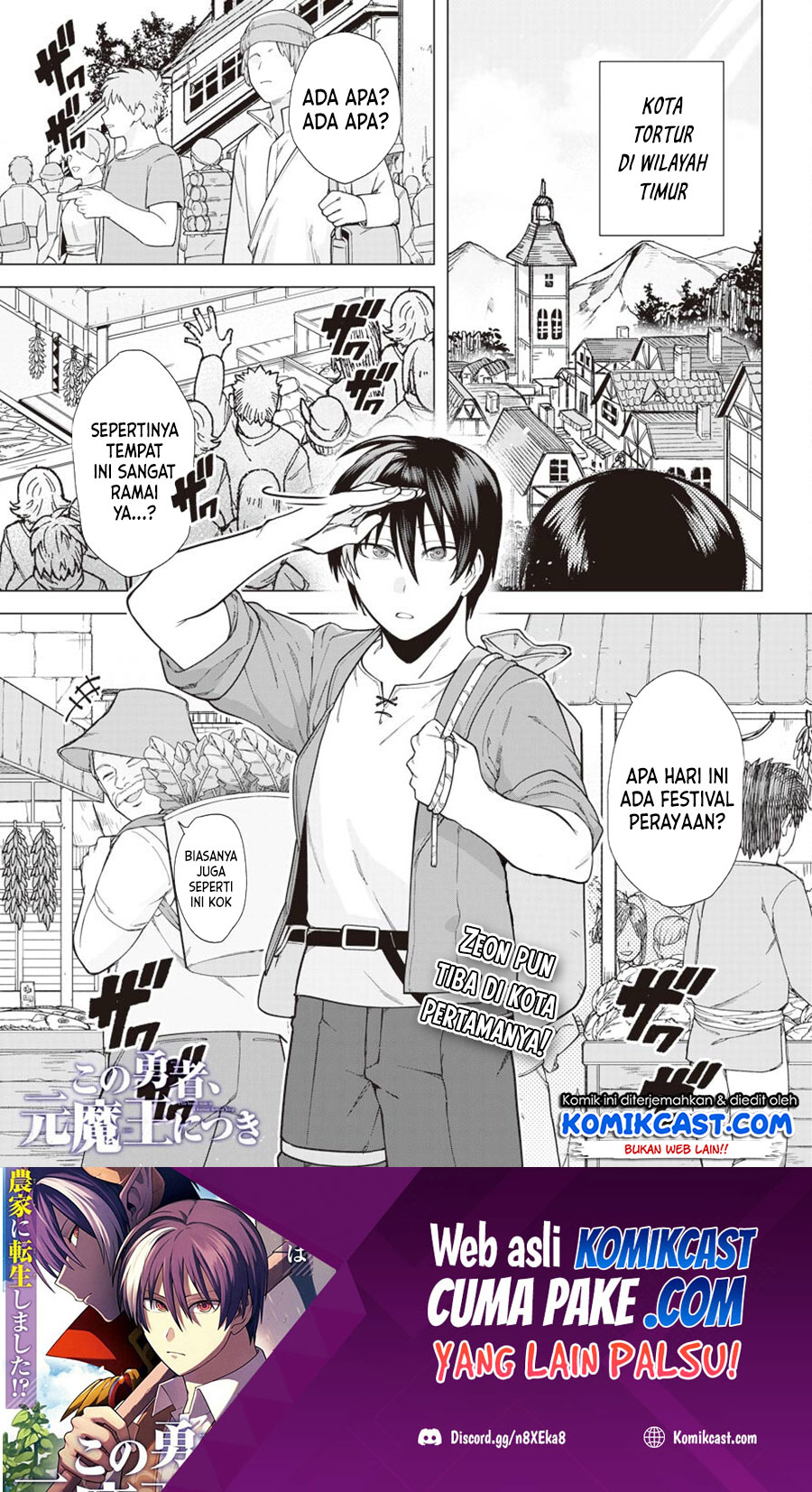 Manga Kono Yuusha Moto Maou Ni Tsuki Chapter 02 gambar 2