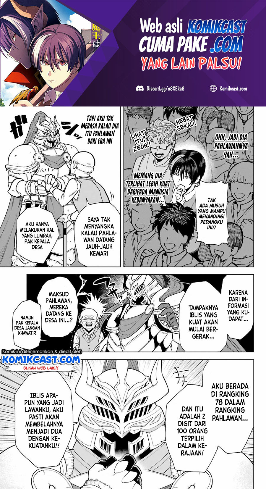 Manga Kono Yuusha Moto Maou Ni Tsuki Chapter 01.2 gambar 2