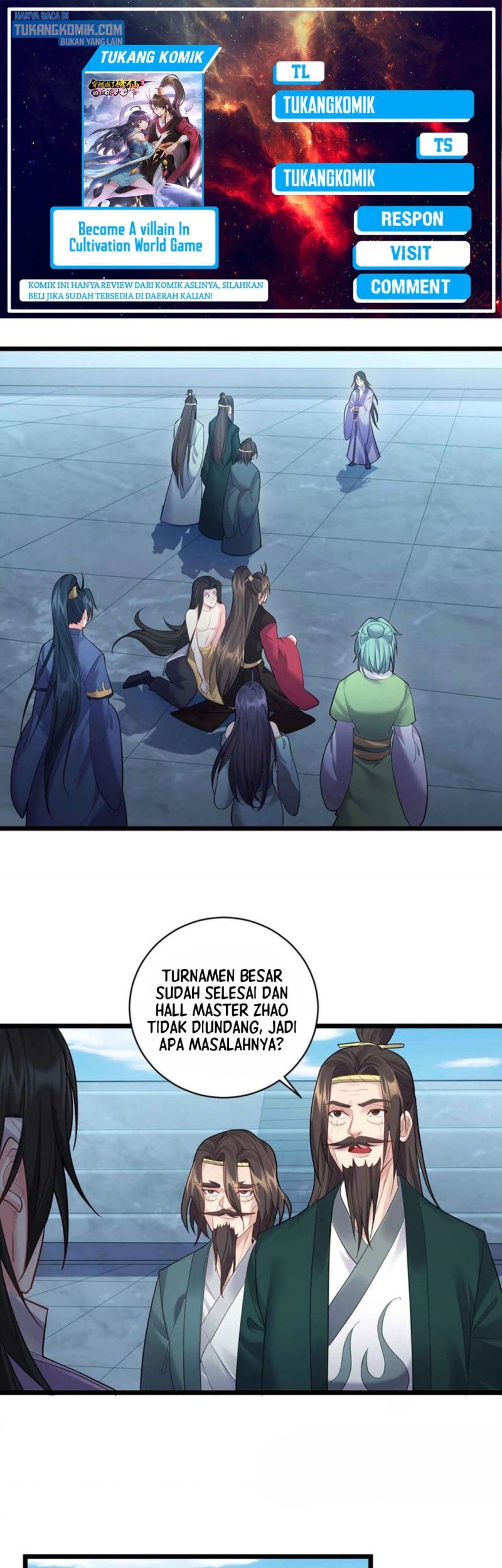 Komik Become A villain In Cultivation World Game Chapter 57 gambar 1