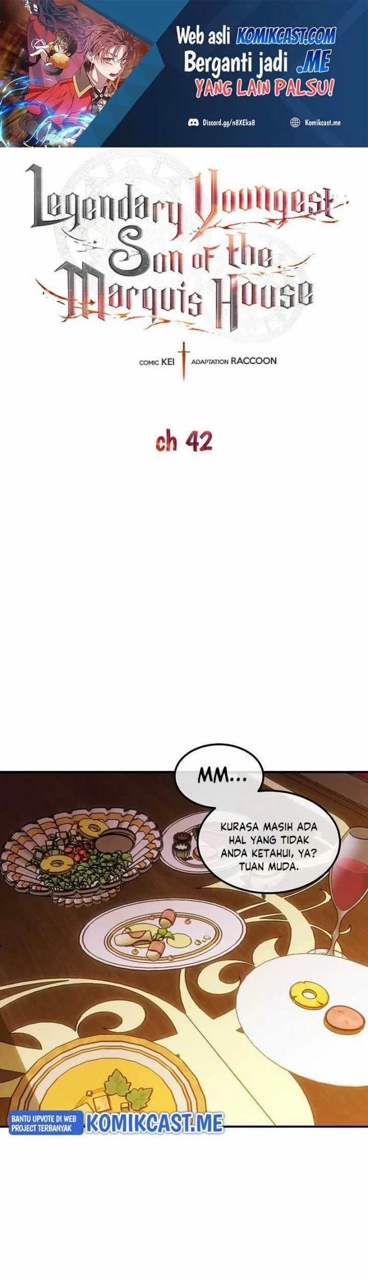 Manhwa Legendary Youngest Son of the Marquis House Chapter 42 gambar 2