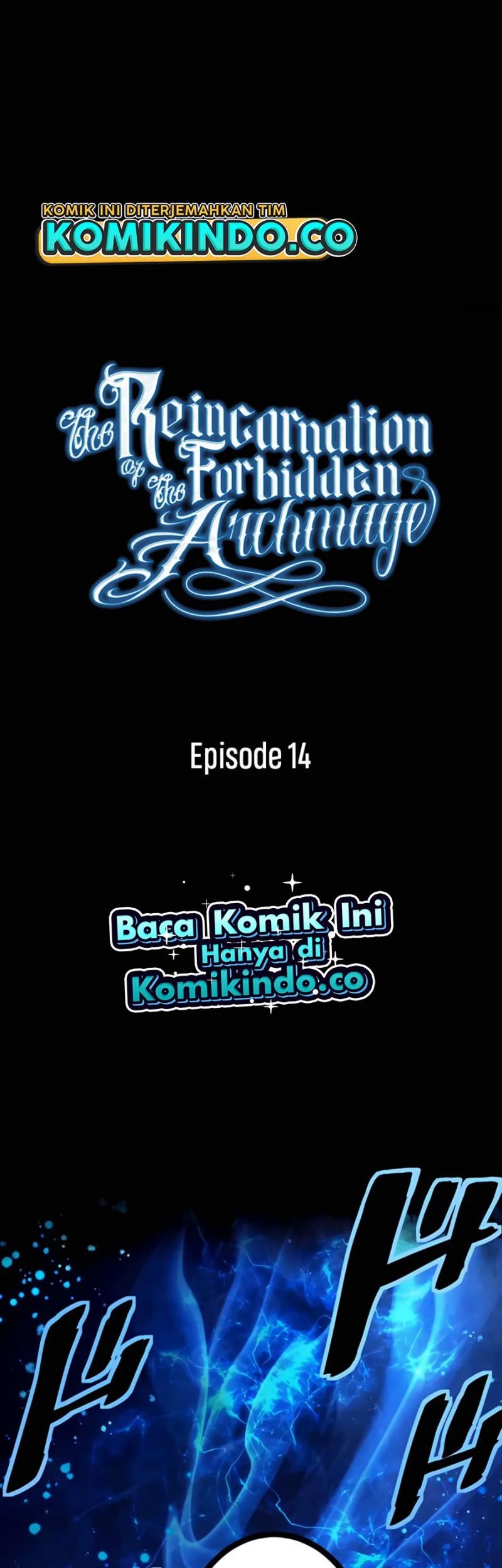 Manhwa The Reincarnation of the Forbidden Archmage Chapter 14 gambar 2
