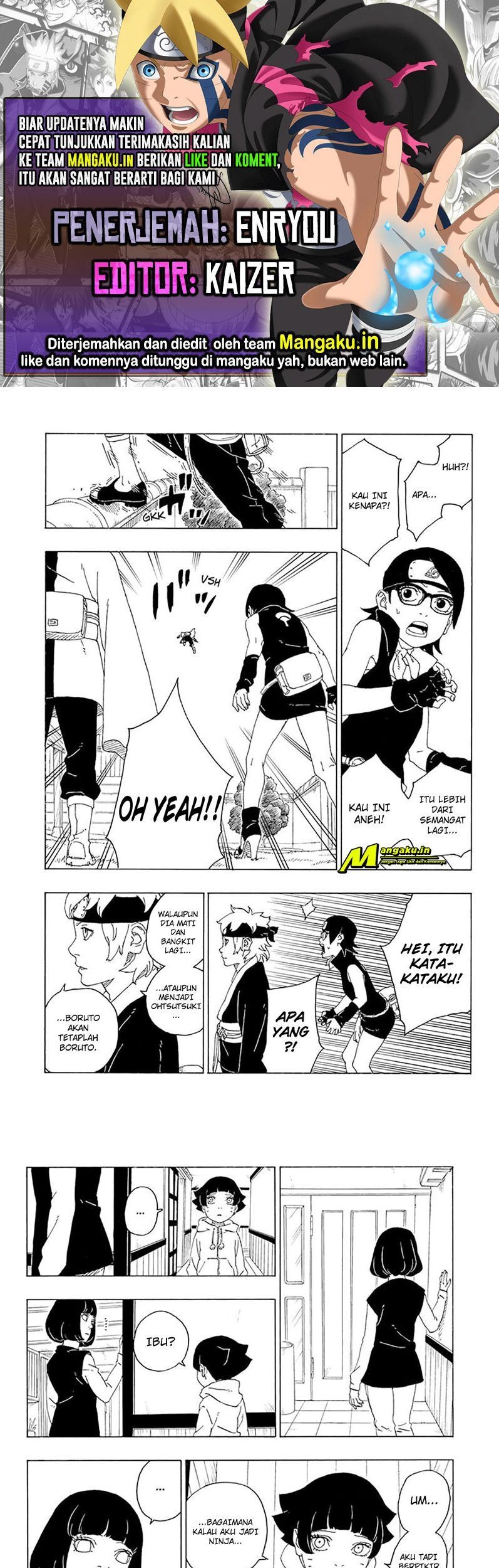 Komik Boruto Chapter 72.2 gambar 1