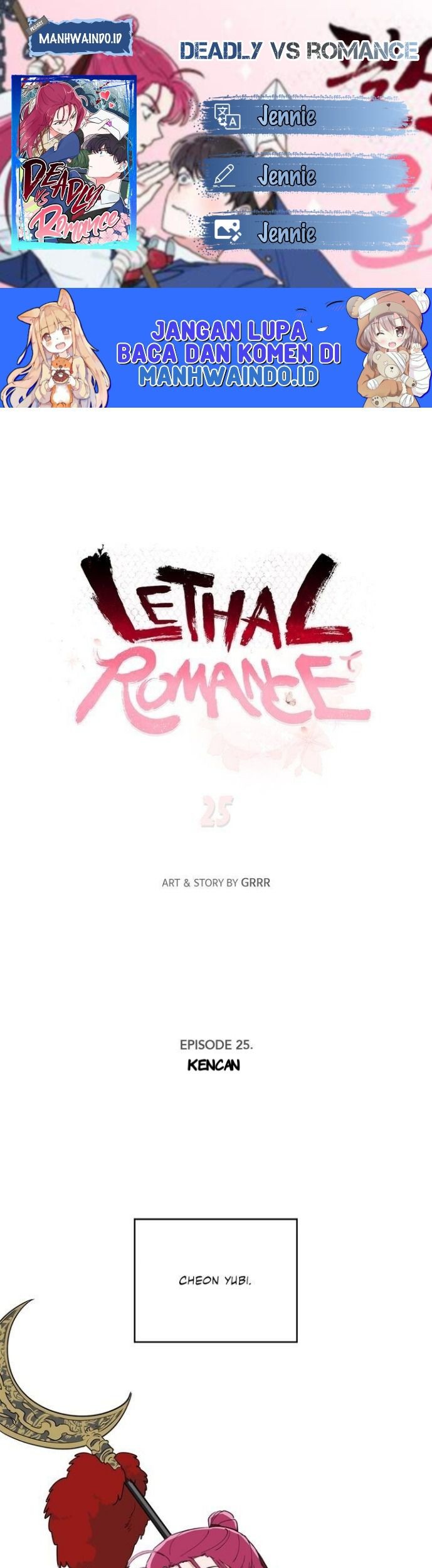 Komik Deadly VS Romance (Lethal Romance) Chapter 25 gambar 1