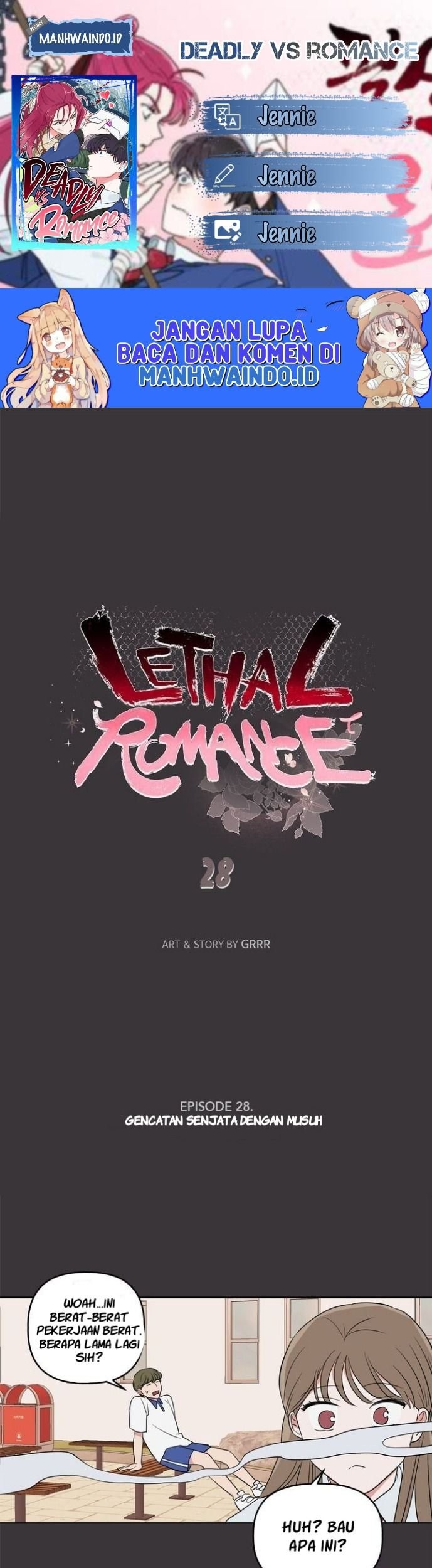 Komik Deadly VS Romance (Lethal Romance) Chapter 28 gambar 1