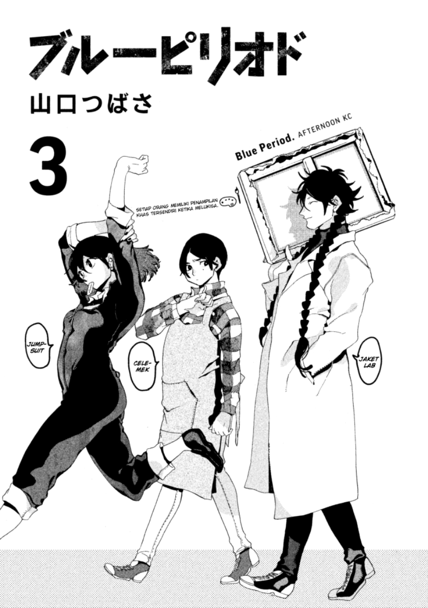 Blue Period Chapter 9 halaman 3