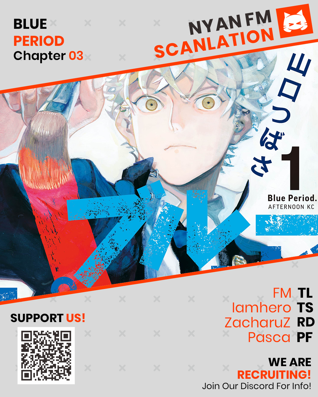 Komik Blue Period Chapter 03 gambar 1