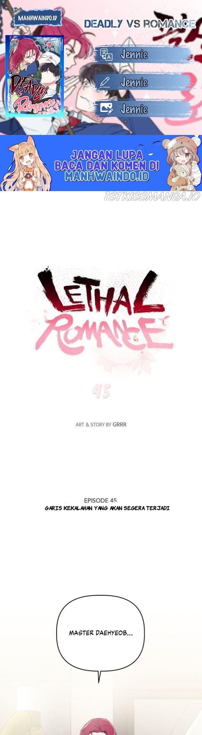 Komik Deadly VS Romance (Lethal Romance) Chapter 46 gambar 1