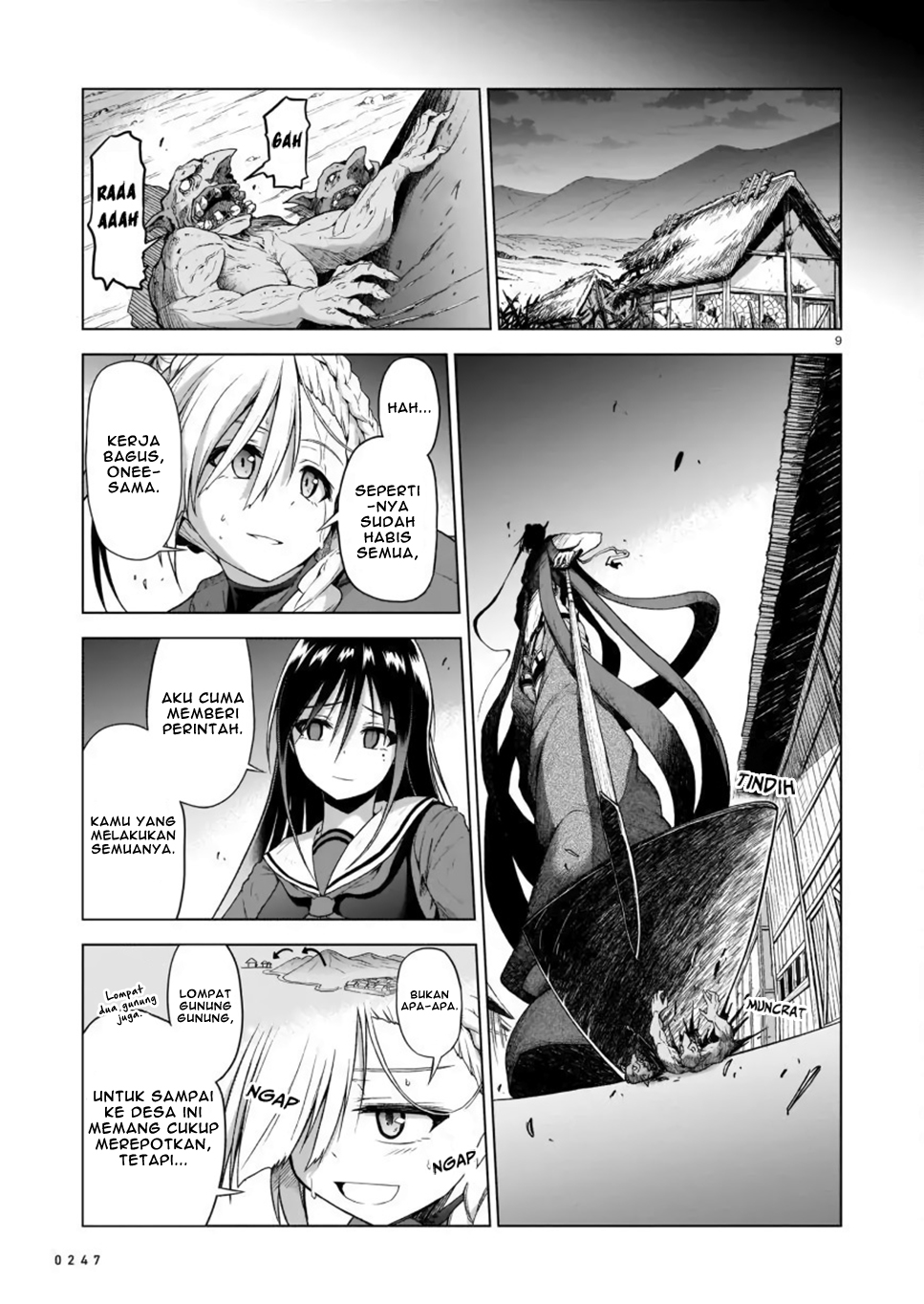 The Onee-sama and the Giant Chapter 02 - Halaman 11