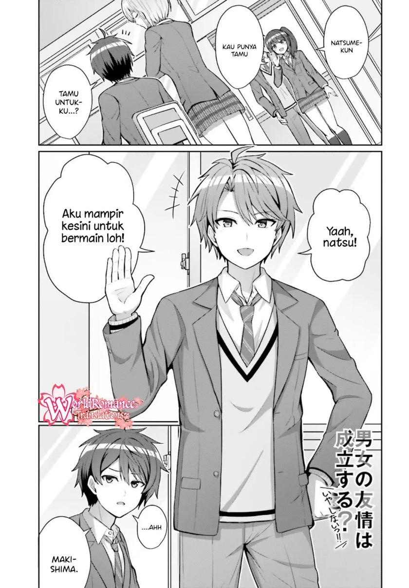 Manga Danjou no Yuujou wa Seiritsu Suru? (Iya, Shinai!!) Chapter 04 gambar 2