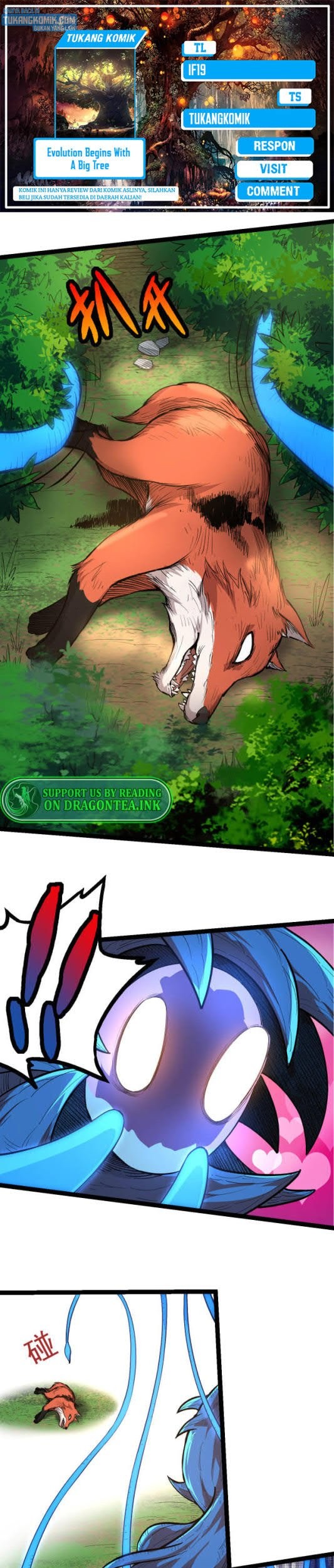 Komik Evolution Begins With A Big Tree Chapter 03 gambar 1