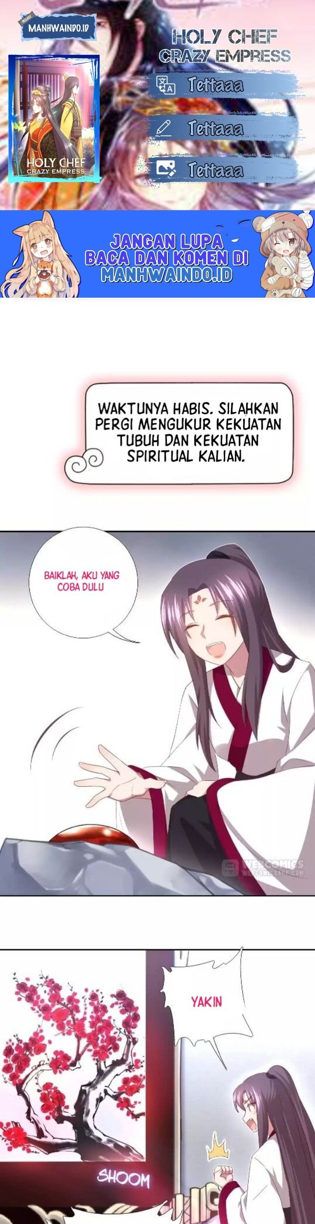 Komik Holy Chef, Crazy Empress Chapter 87 gambar 1