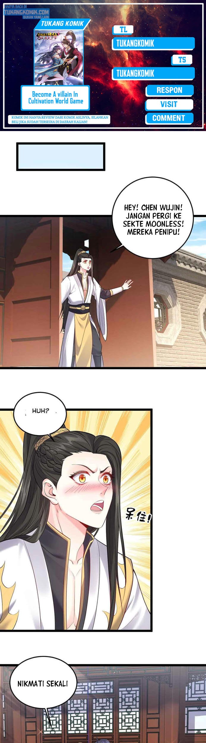 Komik Become A villain In Cultivation World Game Chapter 59 gambar 1
