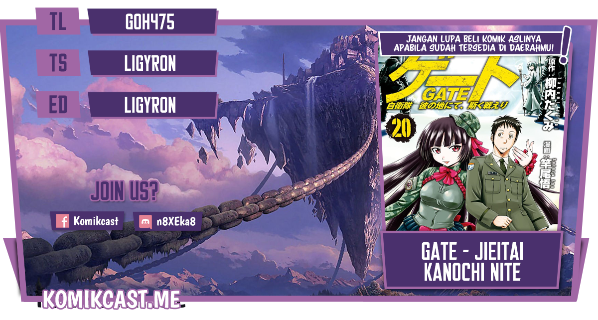 Komik Gate – Jietai Kare no Chi nite Kaku Tatakeri Chapter 115 gambar 1