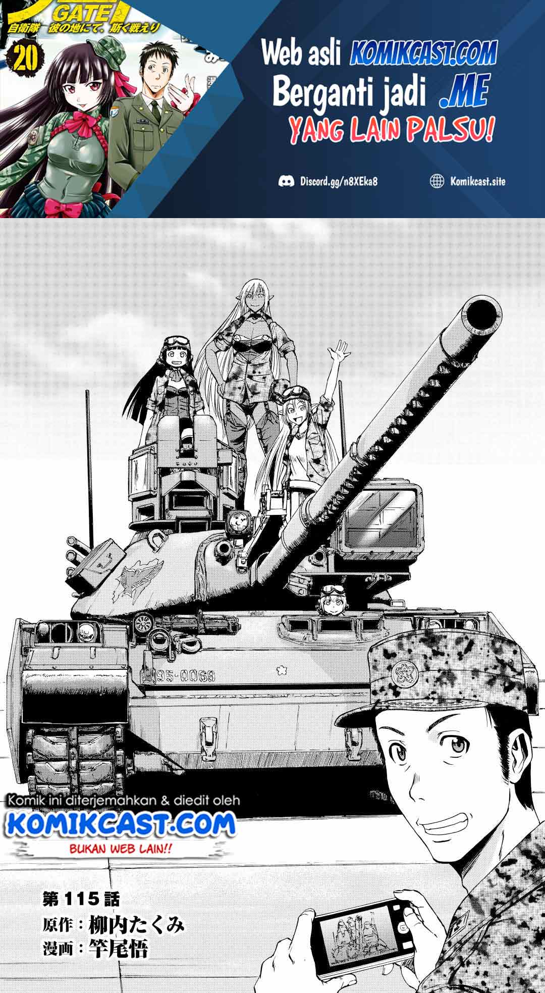 Manga Gate – Jietai Kare no Chi nite Kaku Tatakeri Chapter 115 gambar 2