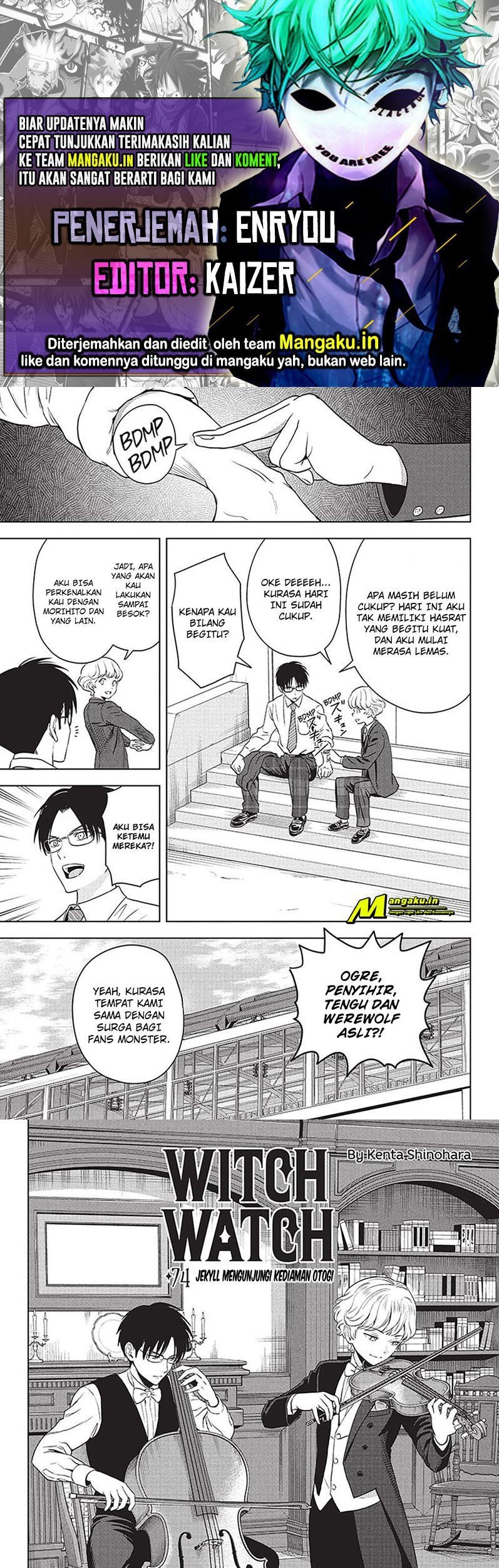 Komik Witch Watch Chapter 74 gambar 1