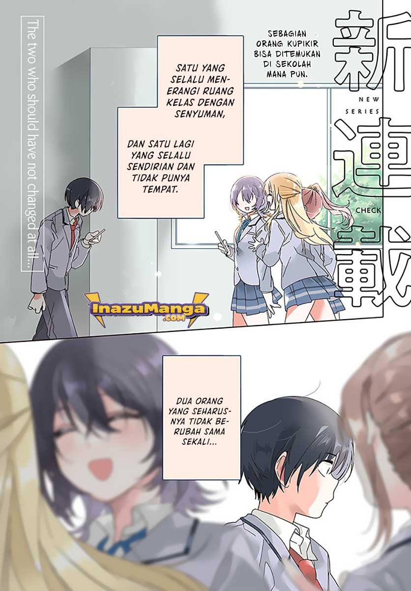 Manga Class de 2 Banme ni Kawaii Onna no Ko to Tomodachi ni Natta Chapter 01 gambar 2