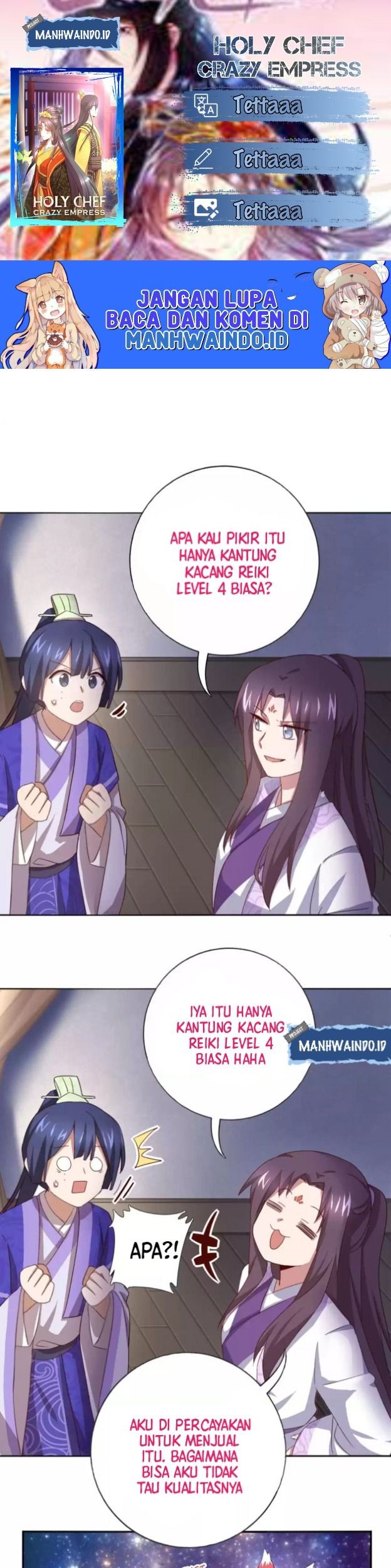 Komik Holy Chef, Crazy Empress Chapter 120 gambar 1