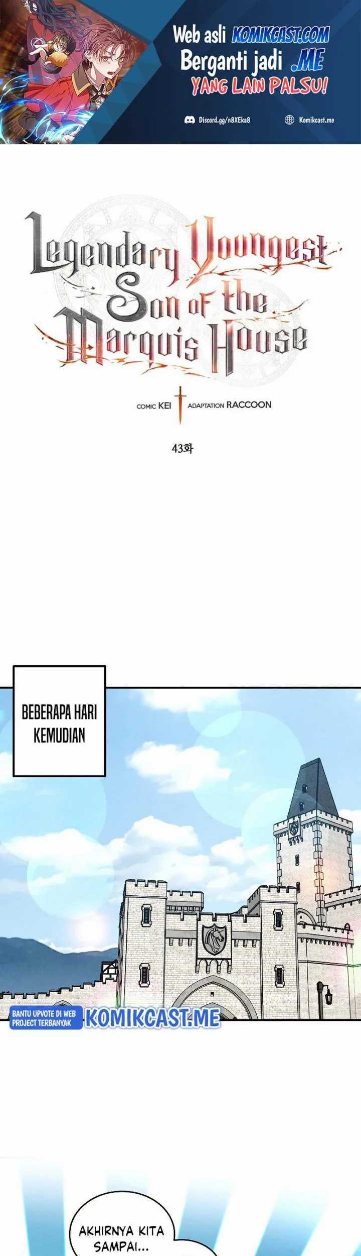 Manhwa Legendary Youngest Son of the Marquis House Chapter 43 gambar 2