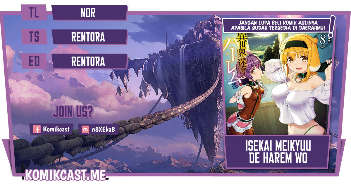 Komik Isekai Meikyuu de Harem wo Chapter 61 gambar 1