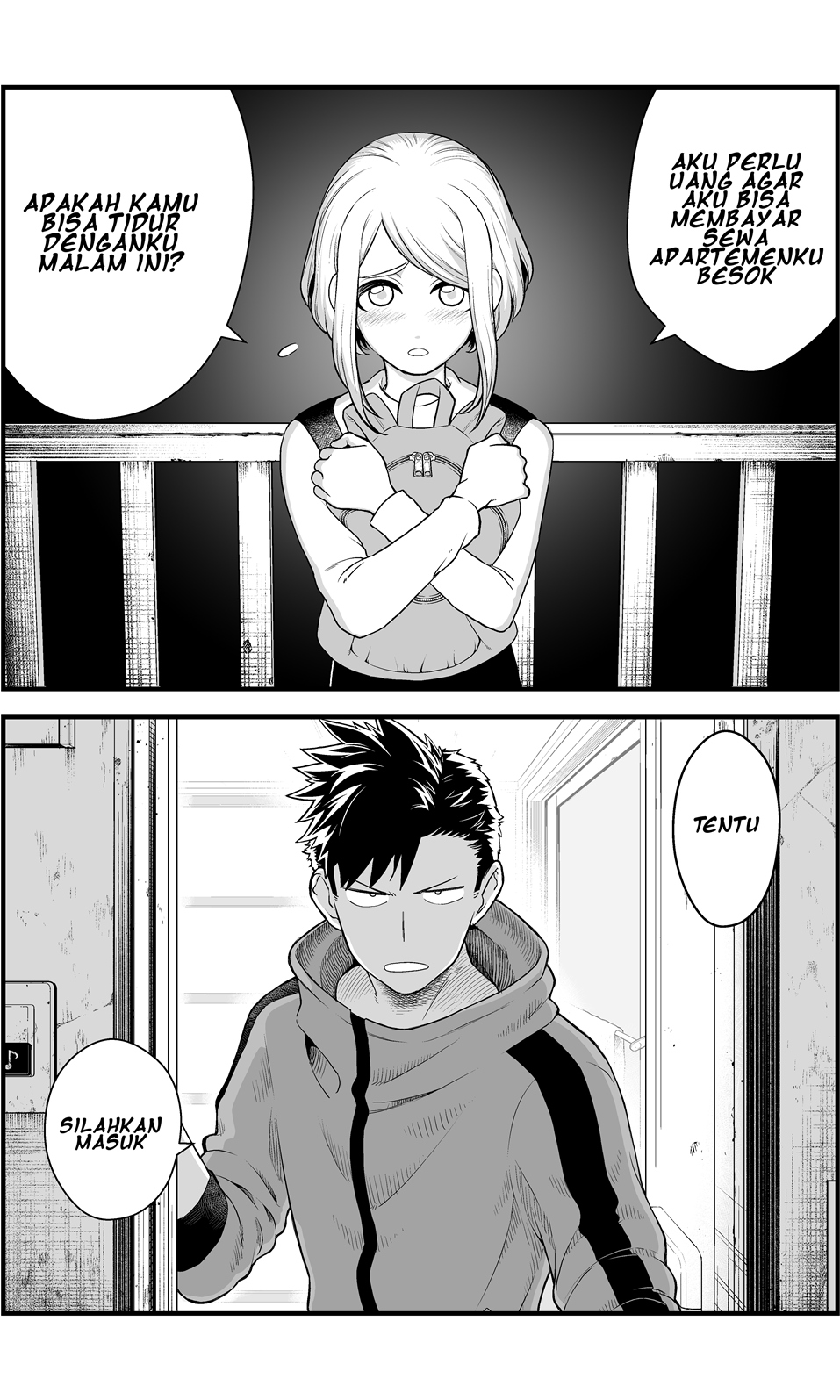 A Story About a Man and a Woman and When They Sleep Together, Money Appears Out of Nowhere Chapter 01 - Halaman 2