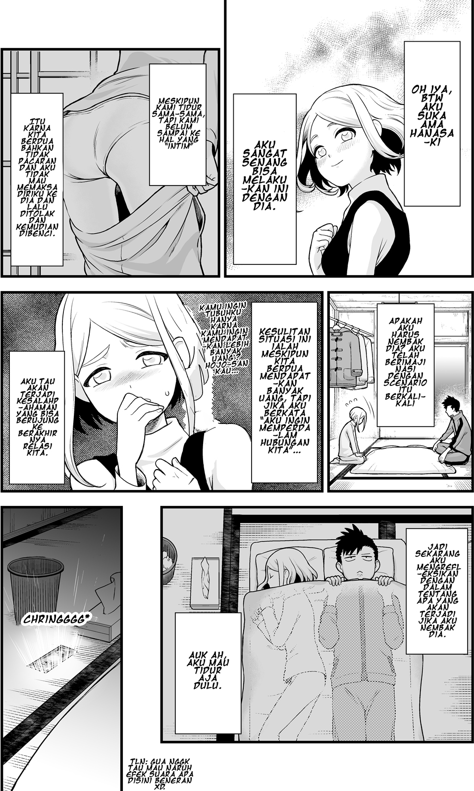 A Story About a Man and a Woman and When They Sleep Together, Money Appears Out of Nowhere Chapter 01 - Halaman 4