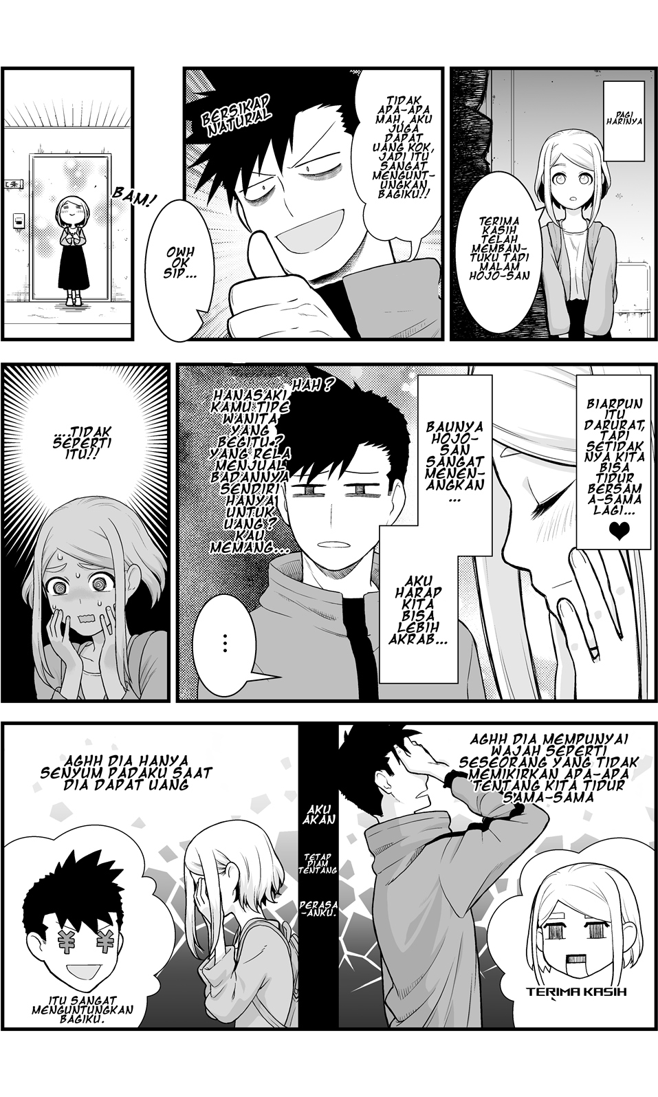 A Story About a Man and a Woman and When They Sleep Together, Money Appears Out of Nowhere Chapter 01 - Halaman 5