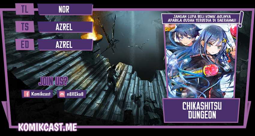 Komik Chikashitsu Dungeon: Binbou Kyoudai wa Goraku o Motomete Saikyou e Chapter 25 gambar 1