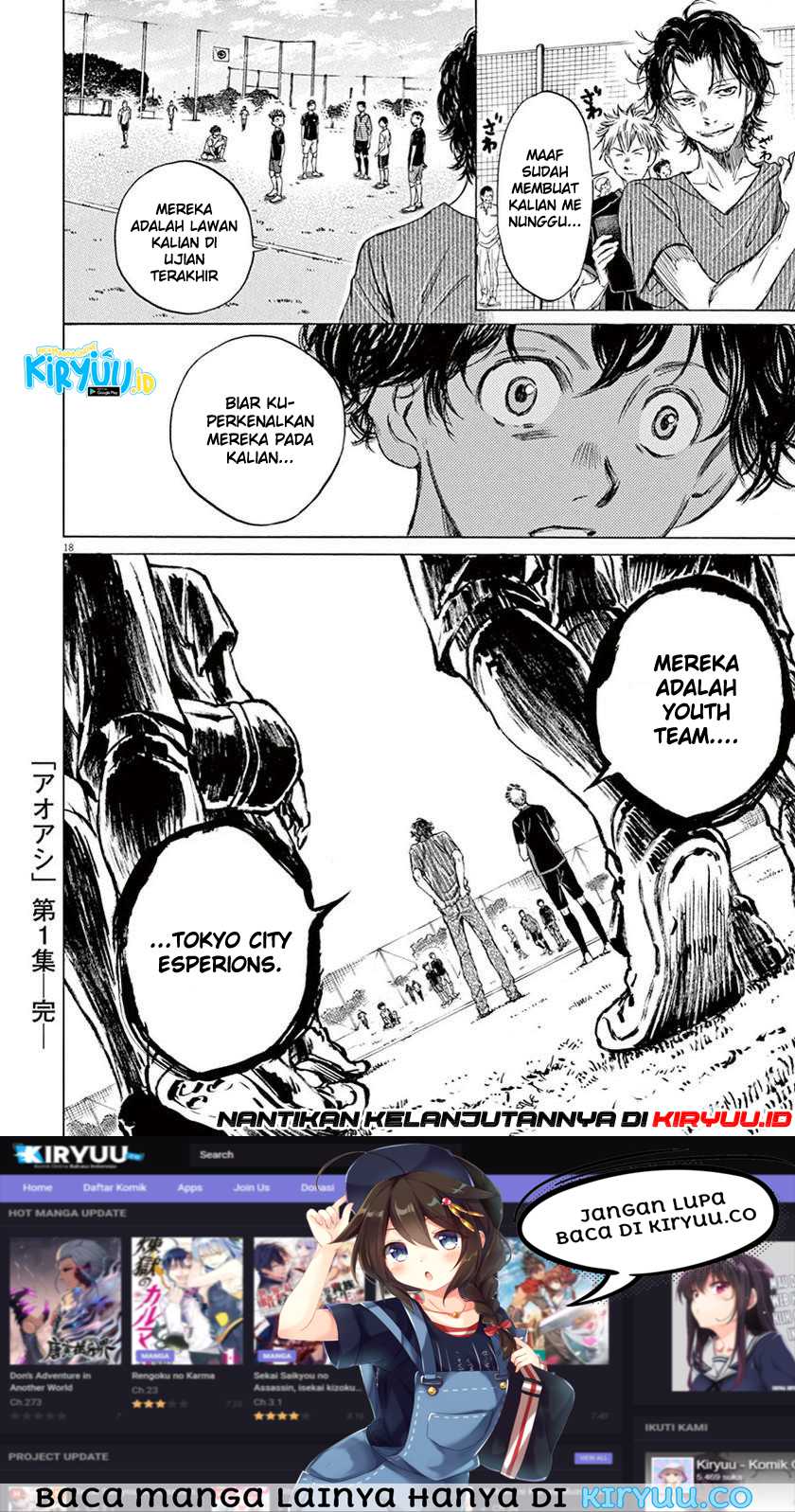 Ao Ashi Chapter 07 - Halaman 19