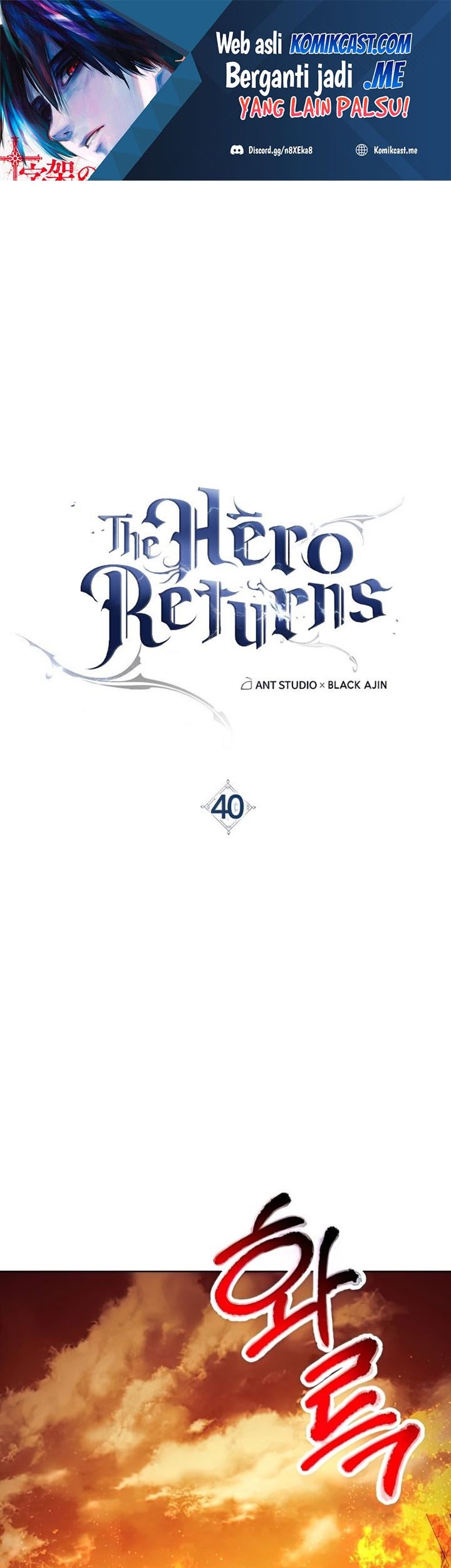 Manhwa The Hero Returns Chapter 40 gambar 2