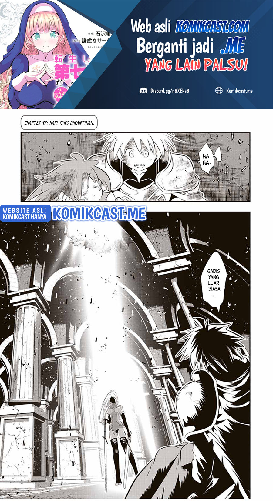 Manga Tensei Shitara dai Nana Ouji dattanode, Kimamani Majutsu o Kiwamemasu Chapter 97 gambar 2