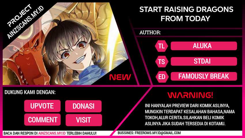 Komik Start Raising Dragons From Today Chapter 10 gambar 1