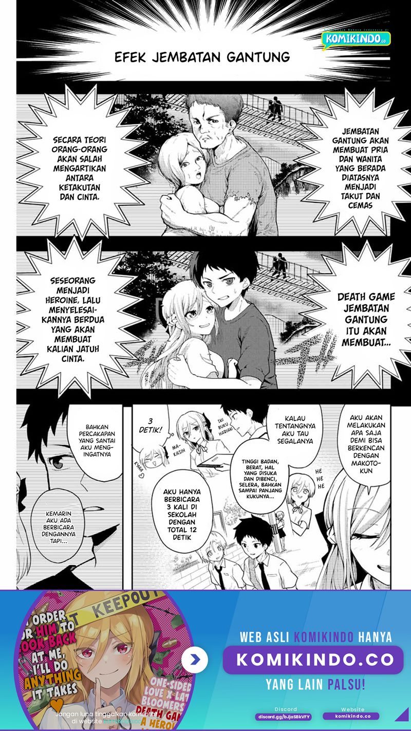 Manga The Death Game Is All That Saotome-san Has Left Chapter 01.2 gambar 2