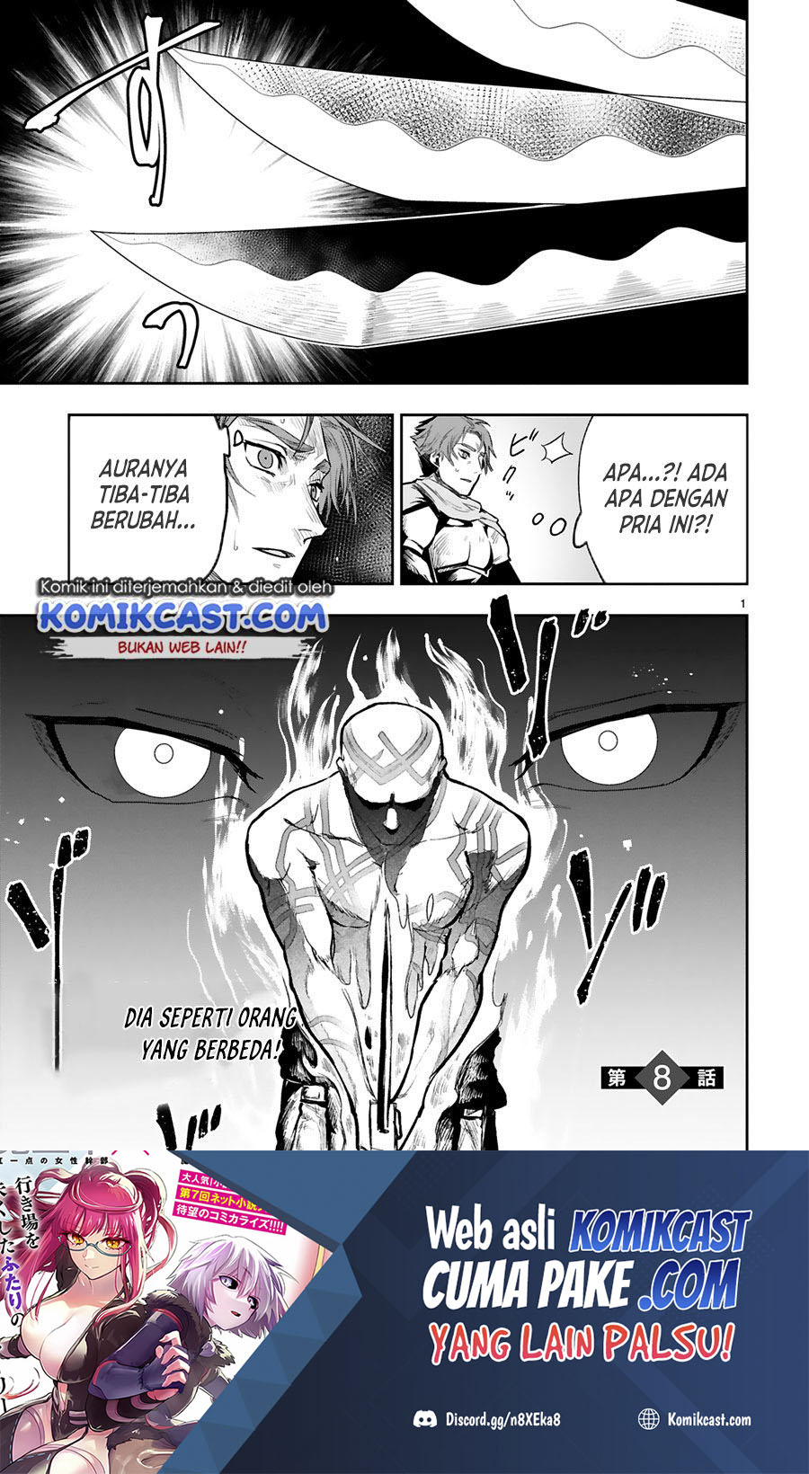Manga Maken Tsukai no Moto Shounen Hei wa, Moto Teki Kanbu no Onee-san to Issho ni Ikitai Chapter 08 gambar 2