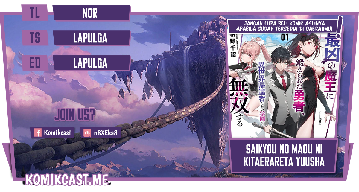 Komik Saikyou No Maou Ni Kitaerareta Yuusha Chapter 06 gambar 1