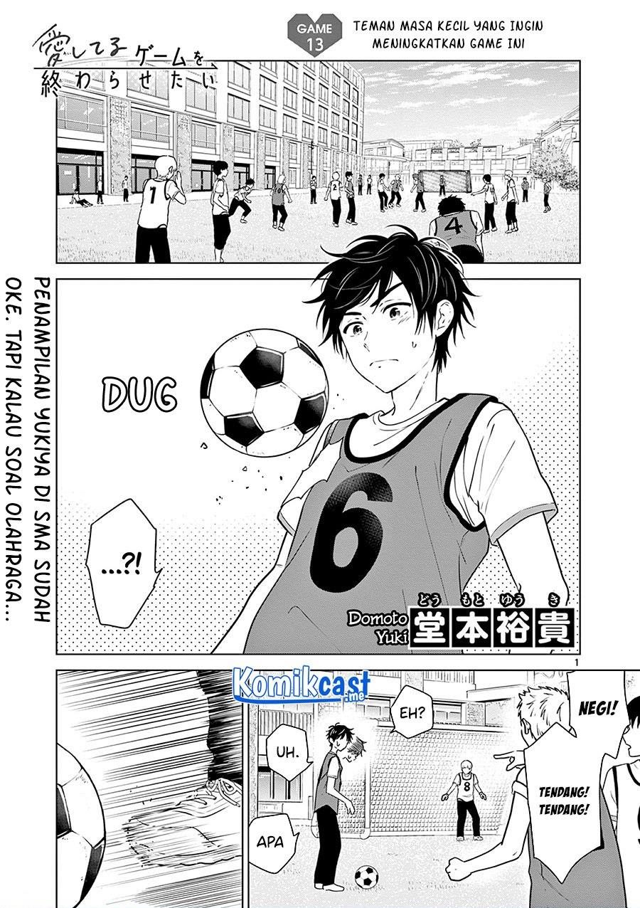 Komik Aishiteru Game wo Owarasetai Chapter 13 gambar 1
