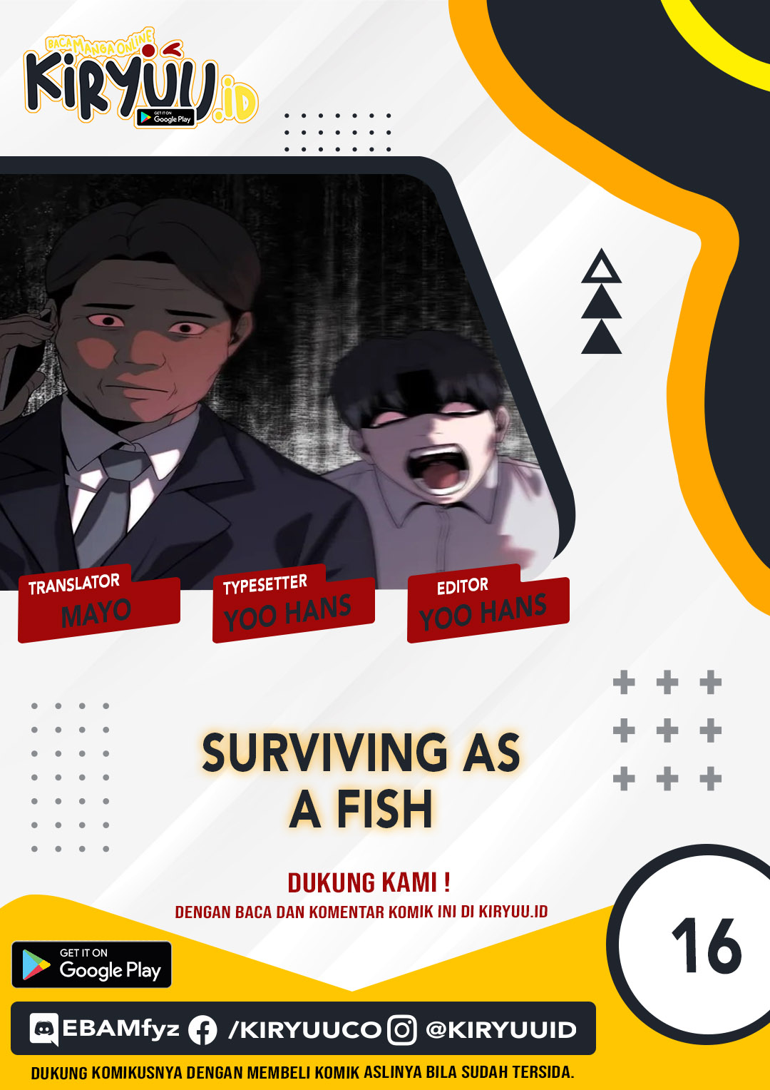 Komik Surviving as a Fish Chapter 16 gambar 1