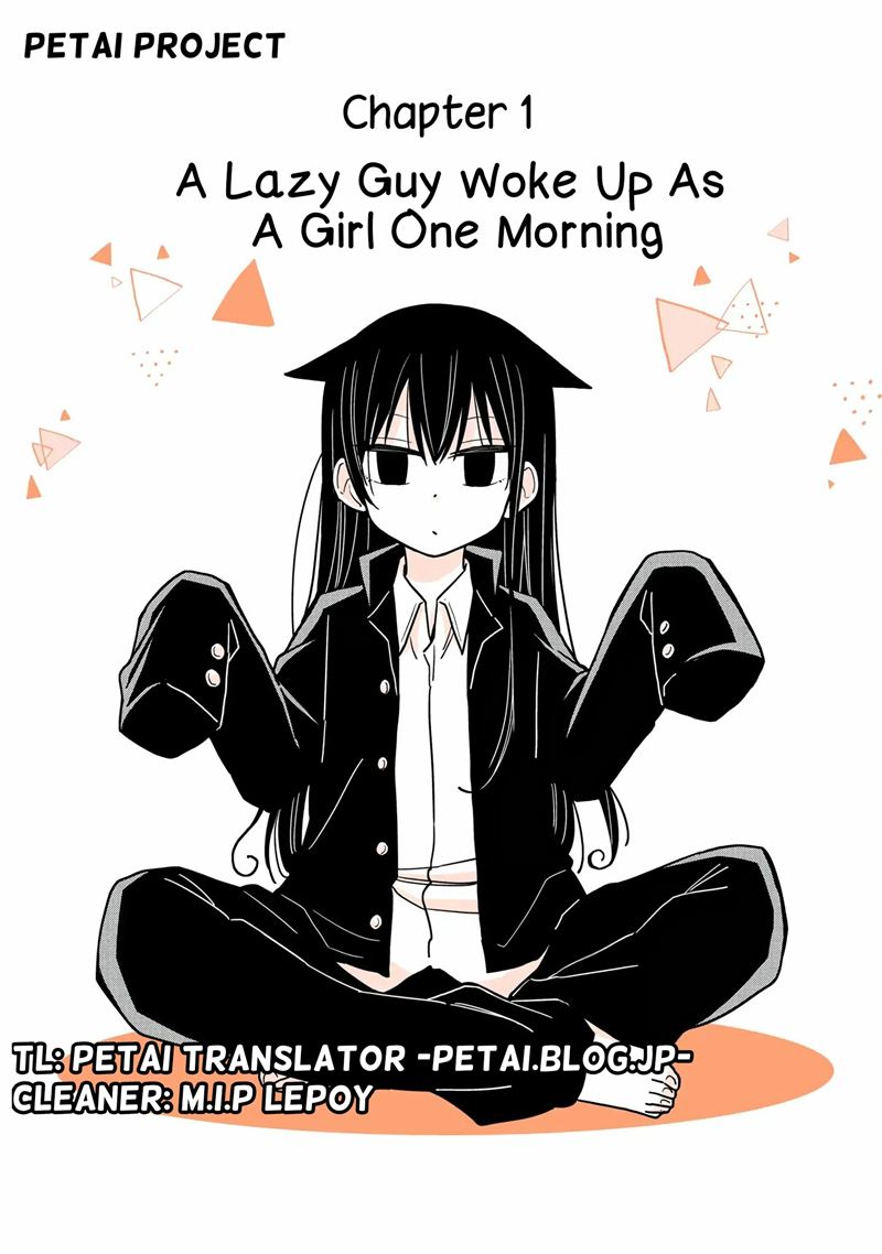 A Lazy Guy Woke Up as a Girl One Morning Chapter 01 - Halaman 5