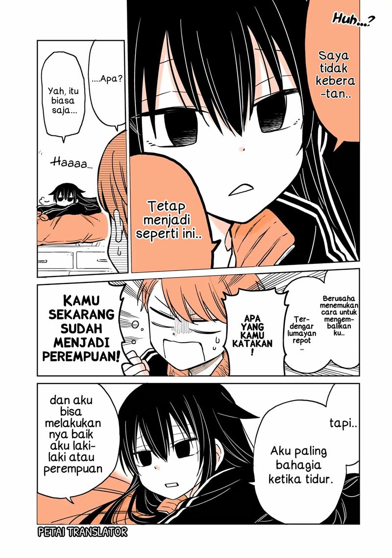 A Lazy Guy Woke Up as a Girl One Morning Chapter 01 - Halaman 7