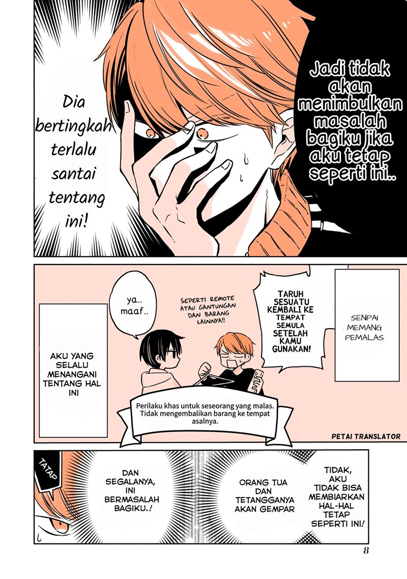A Lazy Guy Woke Up as a Girl One Morning Chapter 01 - Halaman 8